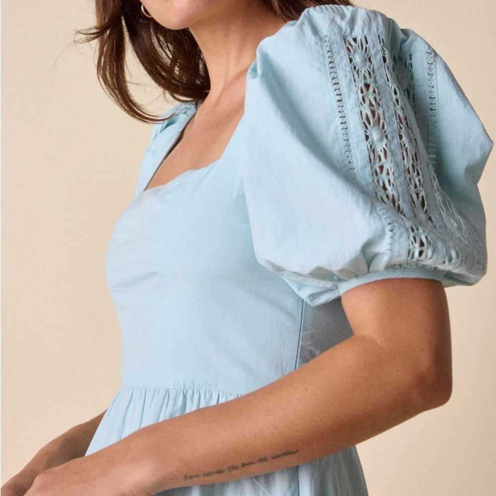 NWT St Roche Blue Vista Dress. Sz.0